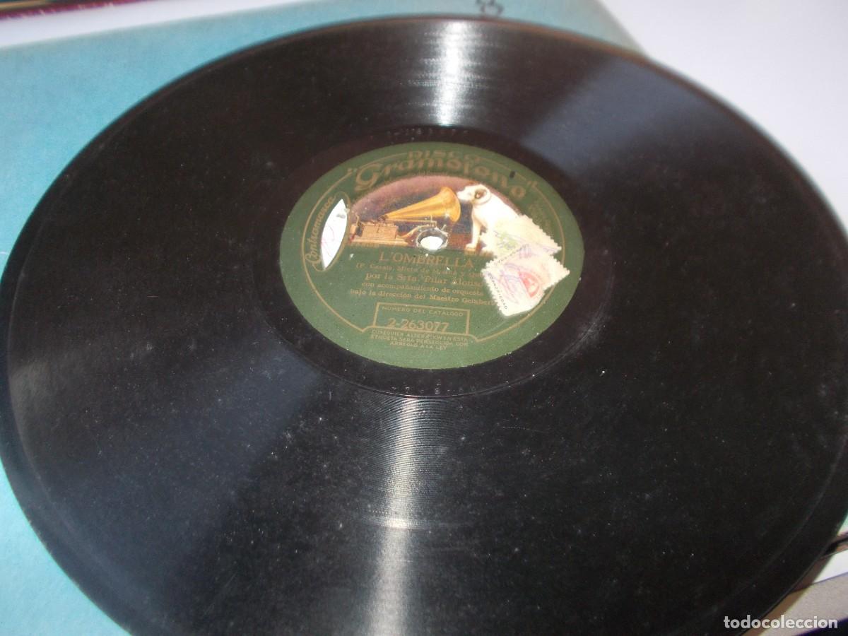 Discos de pizarra: PILAR ALONSO Rossendet / LOmbrella - Foto 5