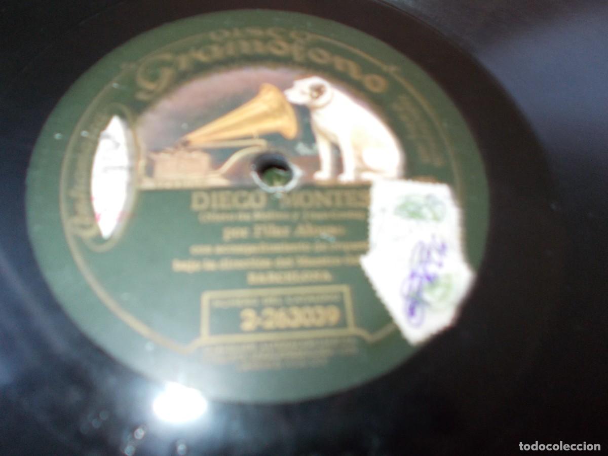 Discos de pizarra: PILAR ALONSO Diego Montes / Juan Manuel - Foto 2