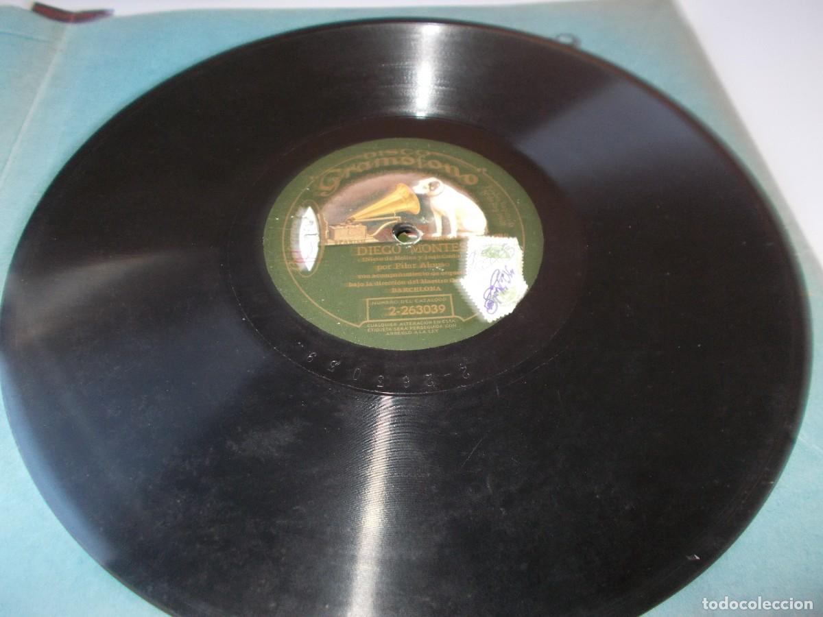 Discos de pizarra: PILAR ALONSO Diego Montes / Juan Manuel - Foto 3