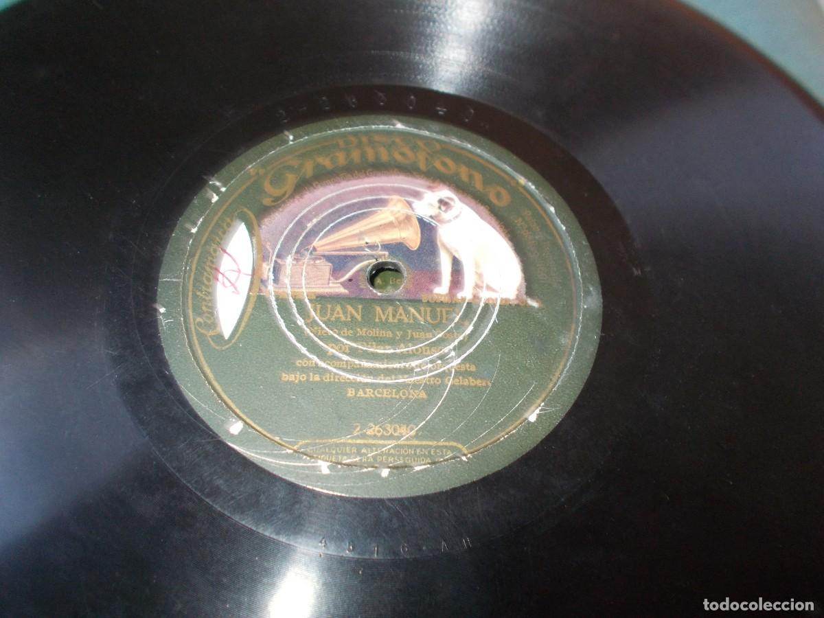 Discos de pizarra: PILAR ALONSO Diego Montes / Juan Manuel - Foto 4