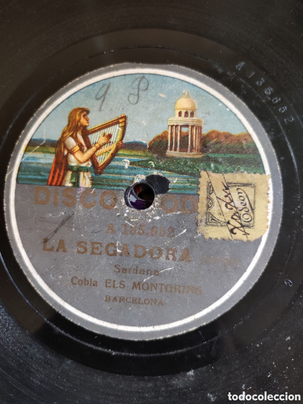 Discos de pizarra: Disco Gram&oacute;fono Sardanas - Foto 3