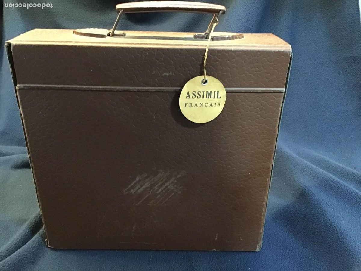 Discos de pizarra: CURSO DE FRANC&Eacute;S ASSIMIL. 20 DISCOS DE PIZARRA CON ESTUCHE - Foto 10