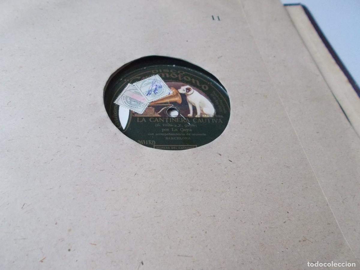 Discos de pizarra: LA GOYA La cantinera cautiva / Maldito Tango - Foto 1