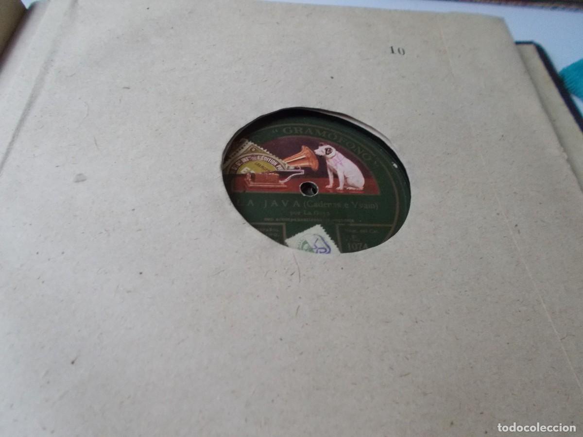 Discos de pizarra: LA GOYA Rosa Castellana / La Java - Foto 1