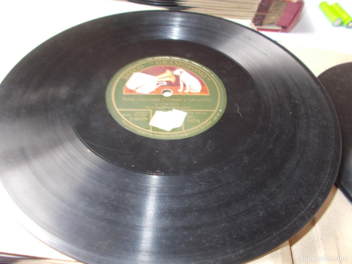 Discos de pizarra: LA GOYA Rosa Castellana / La Java - Foto 3