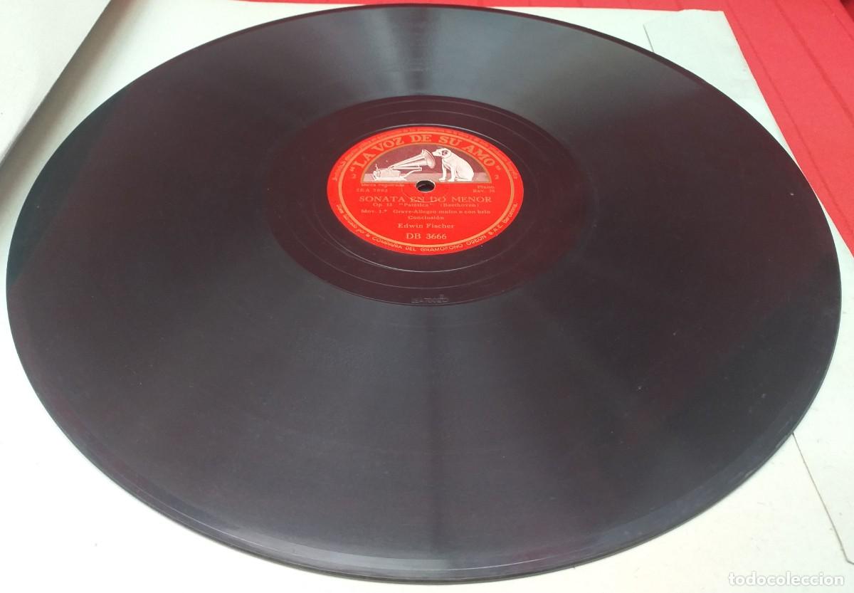 Discos de pizarra: DISCO DE PIZARRA SONATA EN DO MENOR 1-2 - Foto 3