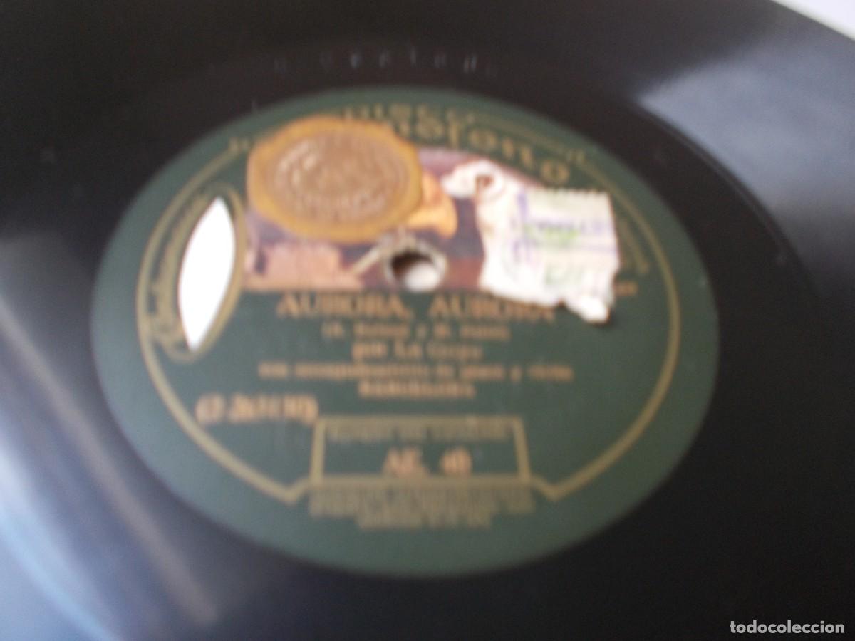 Discos de pizarra: LA GOYA Sandunga / Aurora, Aurora - Foto 2