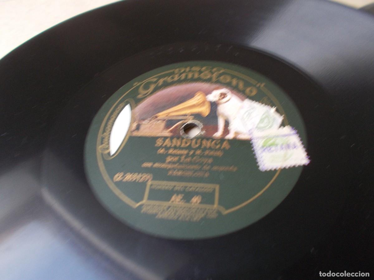 Discos de pizarra: LA GOYA Sandunga / Aurora, Aurora - Foto 4