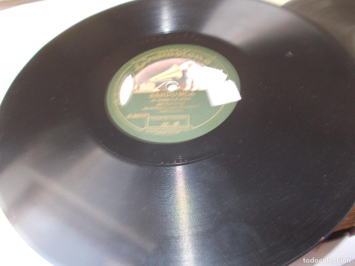 Discos de pizarra: LA GOYA Sandunga / Aurora, Aurora - Foto 5