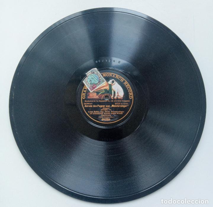 Discos de pizarra: DISCO PIZARRA. ANREDE DES POGNERAUS, MEISTERSINGER - Foto 2