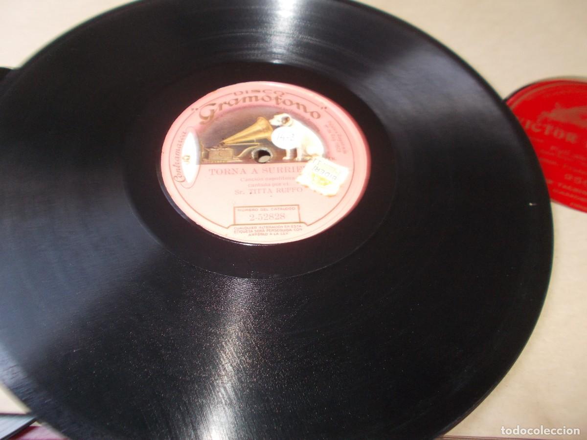 Discos de pizarra: TITTA RUFFO Torna a Surriento - Foto 3