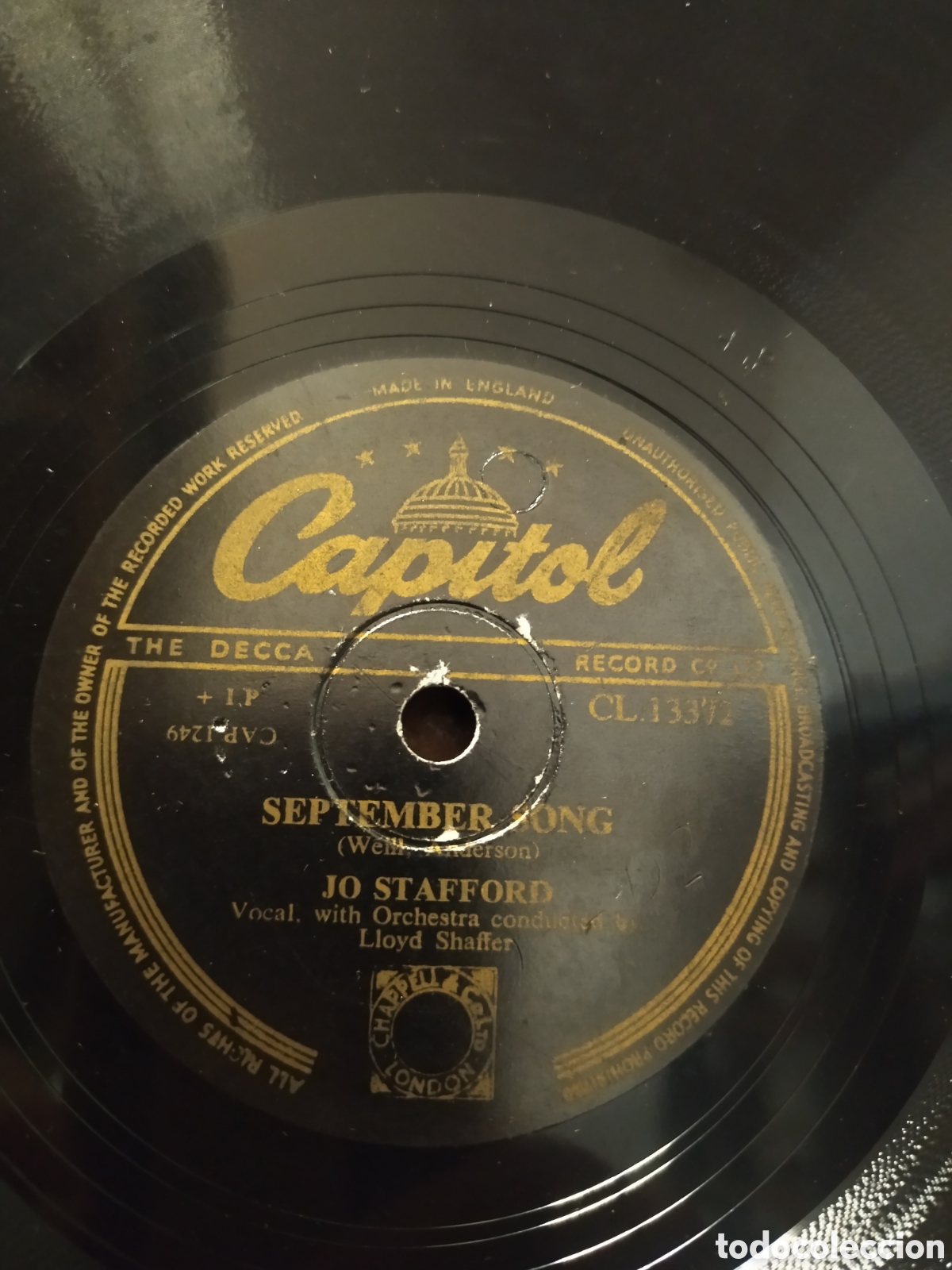 Discos de pizarra: Jo Stafford - Foto 1