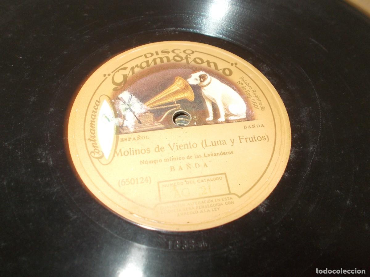 Discos de pizarra: BANDA La casta Susana / Molinos de viento - Foto 2
