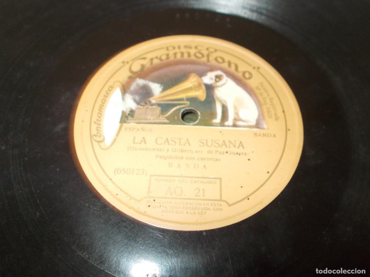 Discos de pizarra: BANDA La casta Susana / Molinos de viento - Foto 4