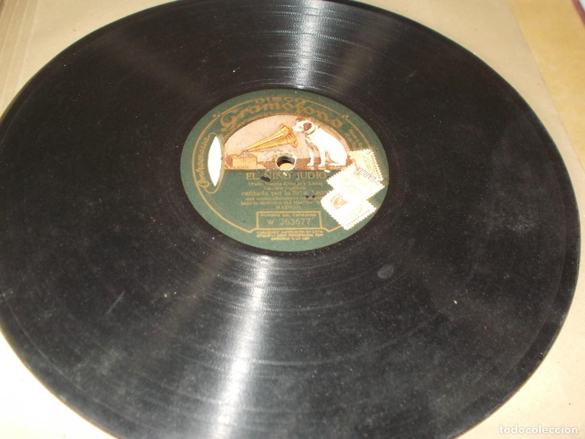 Discos de pizarra: EL NI&Ntilde;O JUDIO Dueto c&oacute;mico / Canci&oacute;n espa&ntilde;ola - Foto 3