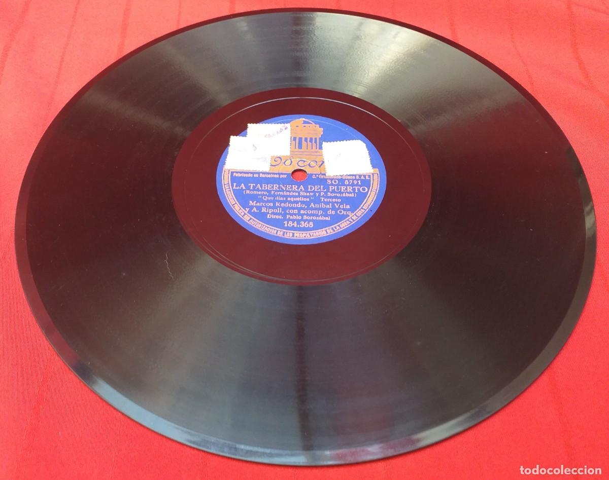 Discos de pizarra: DISCO DE PIZARRA LA TABERNERA DEL PUERTO, MARCOS REDONDO - Foto 3