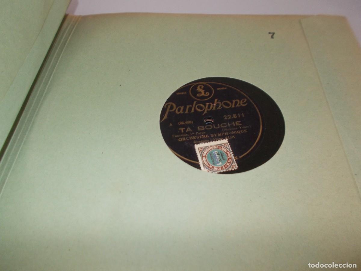 Discos de pizarra: ORCHESTRE SYMPHONIQUE Ta bouche 1&ordf; Parte y 2&ordf; parte - Foto 1