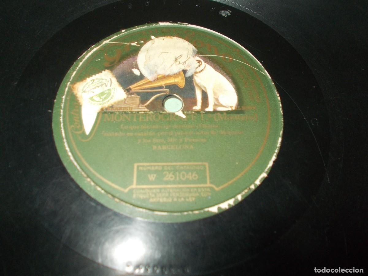 Discos de pizarra: MONTEROGRAFF 1&ordm; Lo que piensa las estatuas / - Foto 2