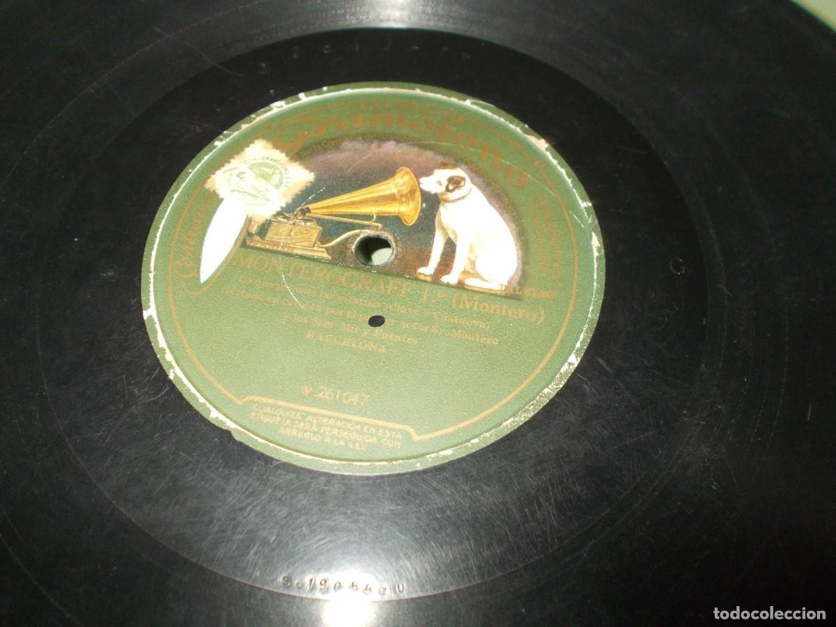 Discos de pizarra: MONTEROGRAFF 1&ordm; Lo que piensa las estatuas / - Foto 4