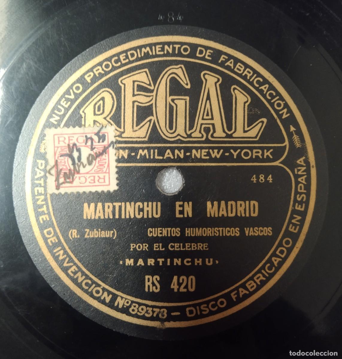 Discos de pizarra: Martinchu. Cuentos humor&iacute;sticos vascos - Foto 2