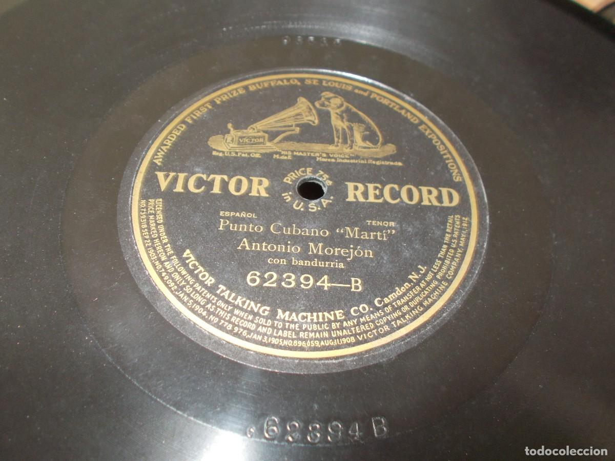 Discos de pizarra: ANTONIO MOREJON Punto - Mart&iacute; / A nena - Foto 4