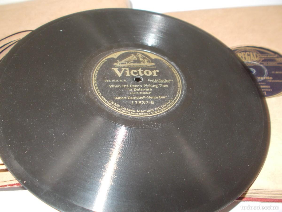 Discos de pizarra: ALBERT CAMPBELL- HENRY BURR / ALICE GRENN - EDWARD HAMILTON - Foto 3
