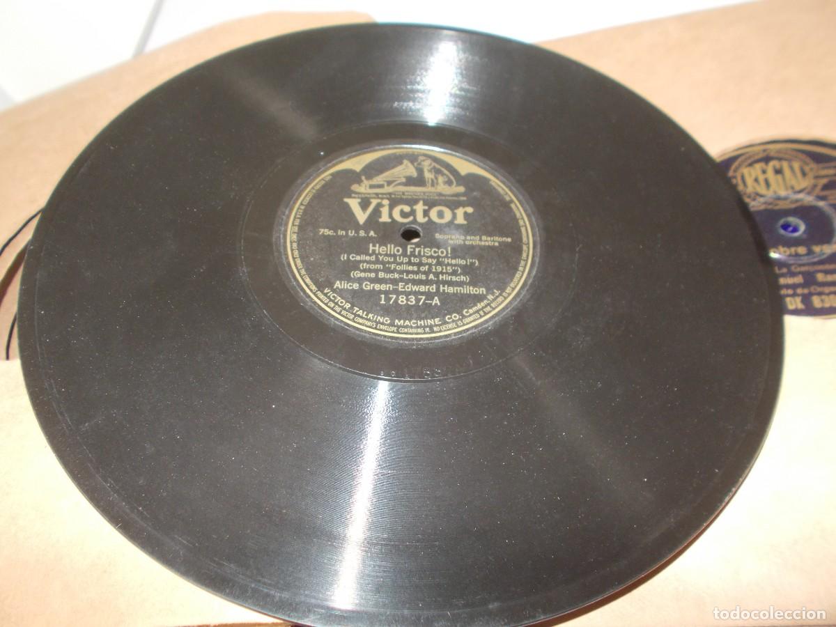 Discos de pizarra: ALBERT CAMPBELL- HENRY BURR / ALICE GRENN - EDWARD HAMILTON - Foto 5