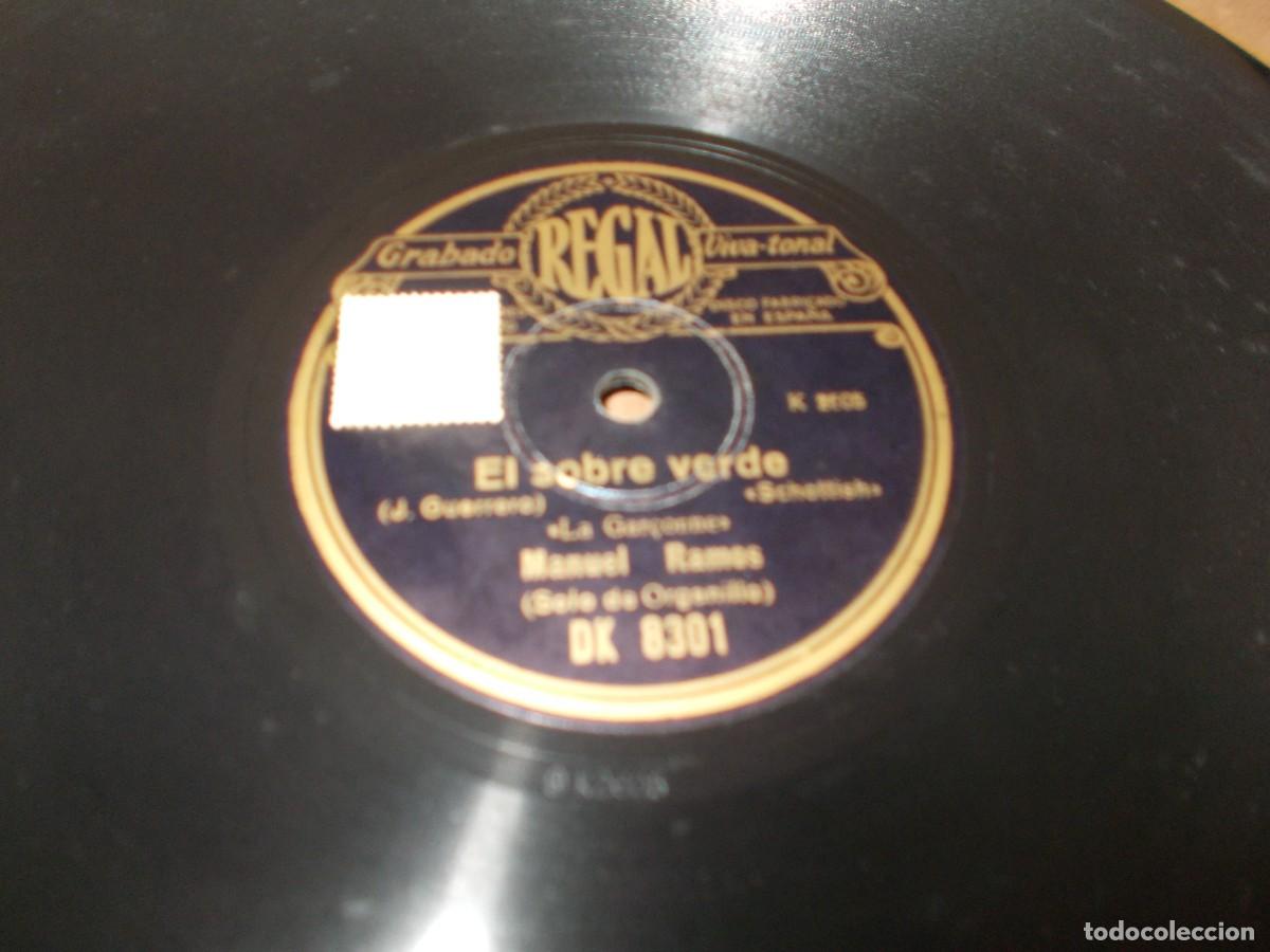 Discos de pizarra: MANUEL RAMOS Chateuax Margaux / El sobre verde - Foto 2