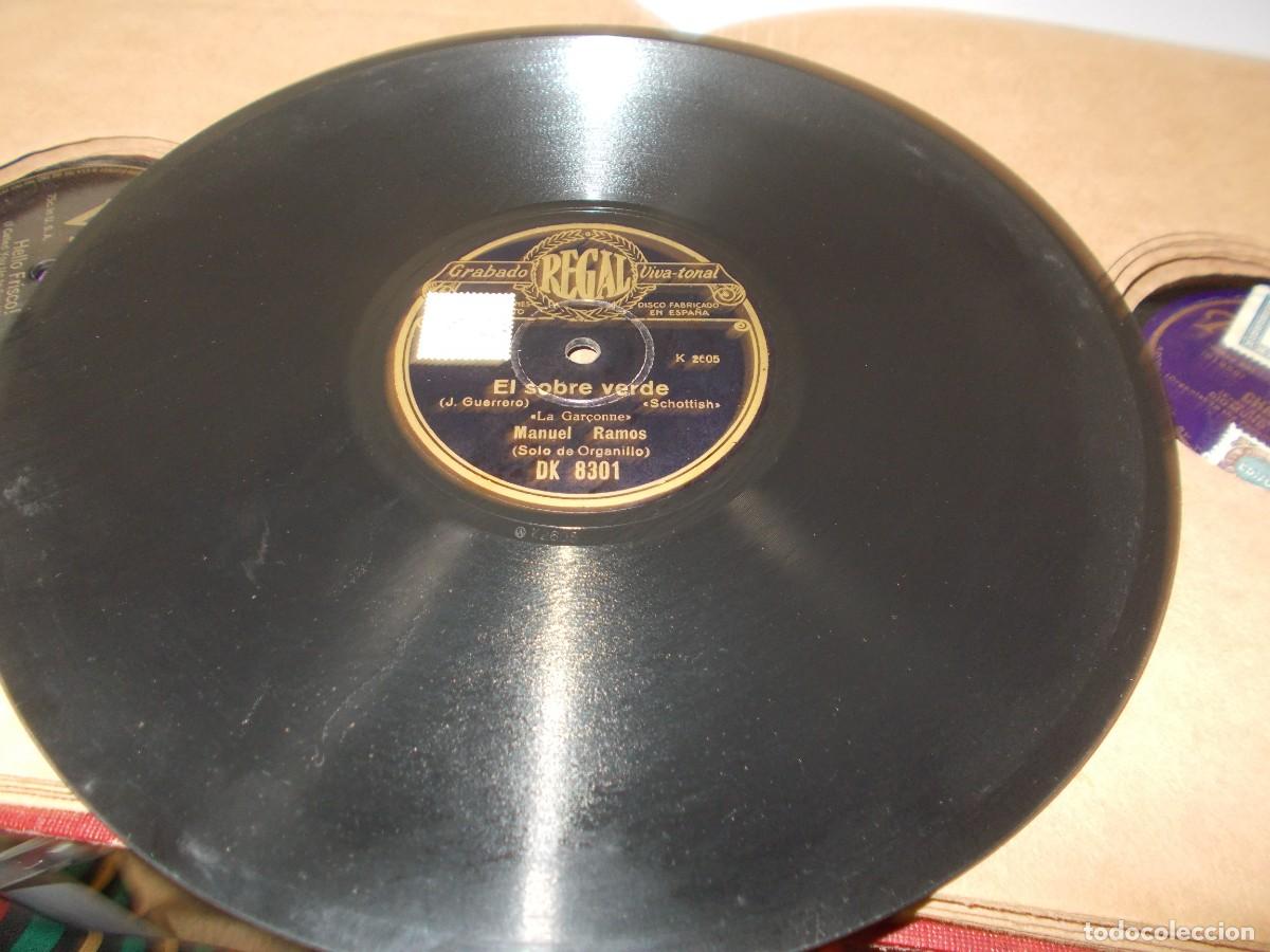 Discos de pizarra: MANUEL RAMOS Chateuax Margaux / El sobre verde - Foto 3