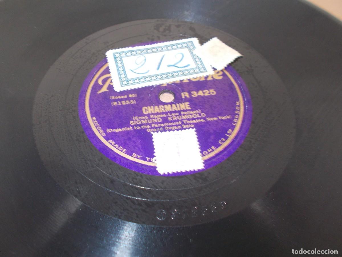 Discos de pizarra: SIGMUND KRUNGOLD Charmaine / Broken Hearted - Foto 2