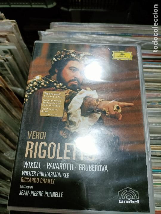 Discos de pizarra: rigoletto dvd - Foto 1