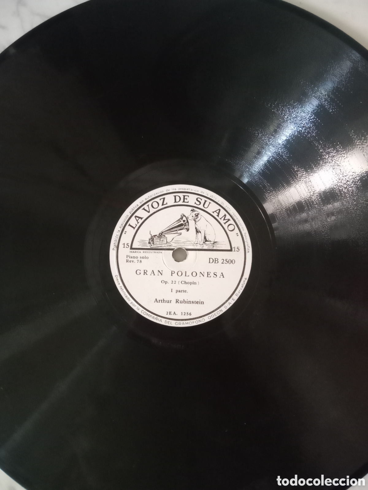 Discos de pizarra: Disco de pizarra 30 cm. Gran Polonesa - Foto 1