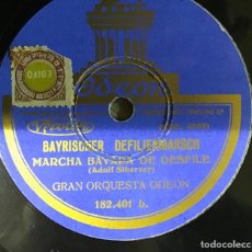 Discos de pizarra: BAYRICHER DEFILIERMARCH-UNTER DEM DOPPELADLER, DISCO DE PIZARRA. Lote 374145804
