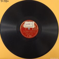 Discos de pizarra: DISCO 78 RPM - COLUMBIA - IMPERIO DE TRIANA / ENRIQUE DE AYALA - PASODOBLE TORERO - PIZARRA. Lote 374331879