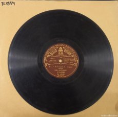 Discos de pizarra: DISCO 78 RPM - ODEON - COBLA PRINCIPAL DE LA BISBAL - SARDANA L'ENGRESCADORA / AL TREVALL - PIZARRA. Lote 374337444