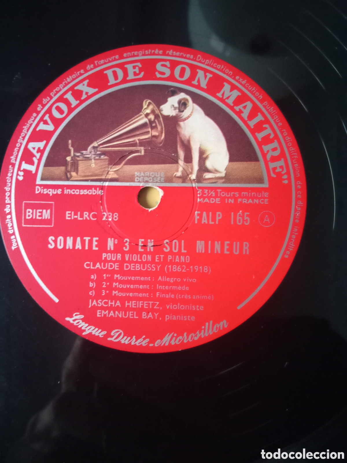 Discos de pizarra: C.L. Debussy - O. Respigui - Foto 2