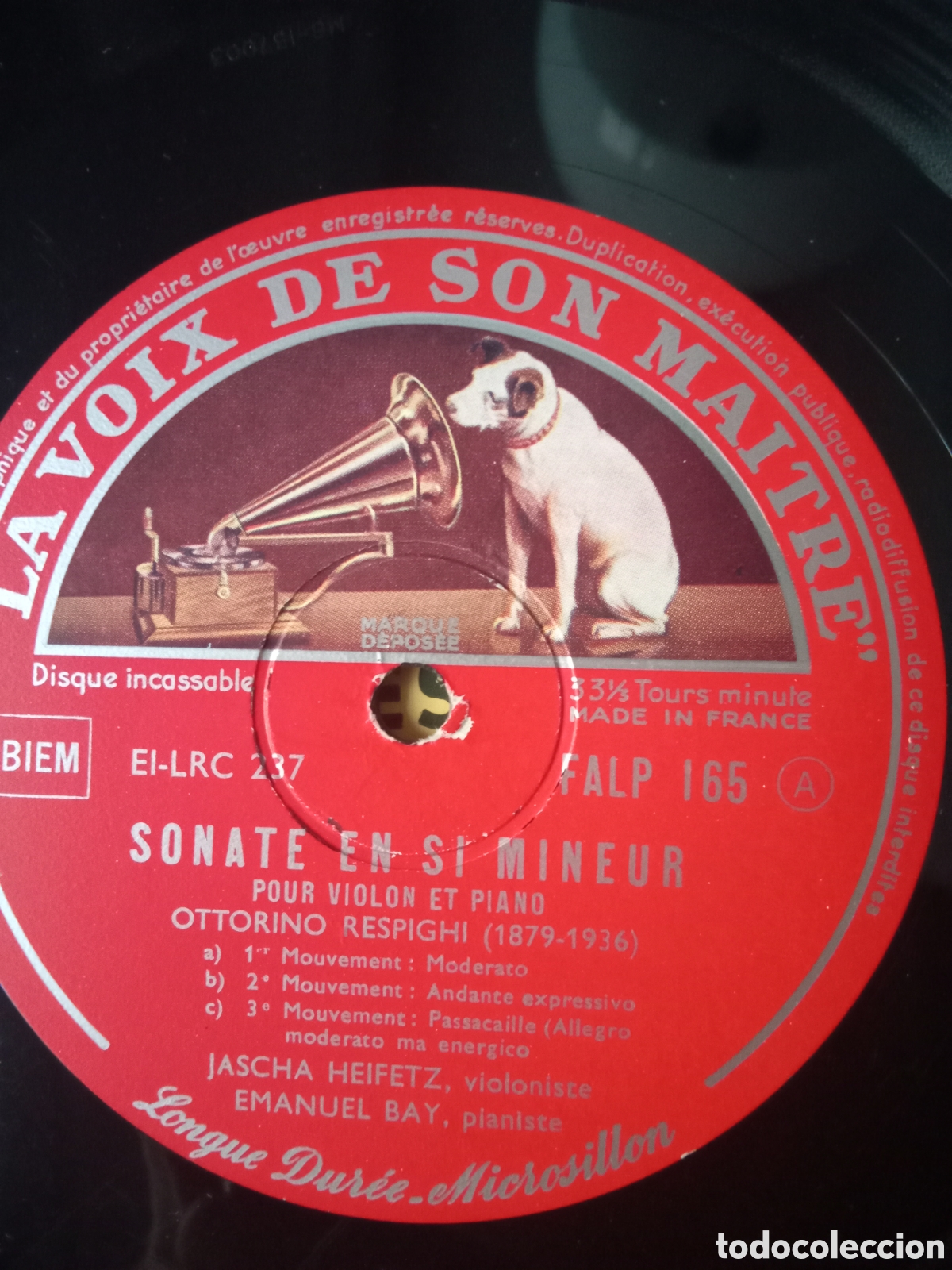Discos de pizarra: C.L. Debussy - O. Respigui - Foto 3