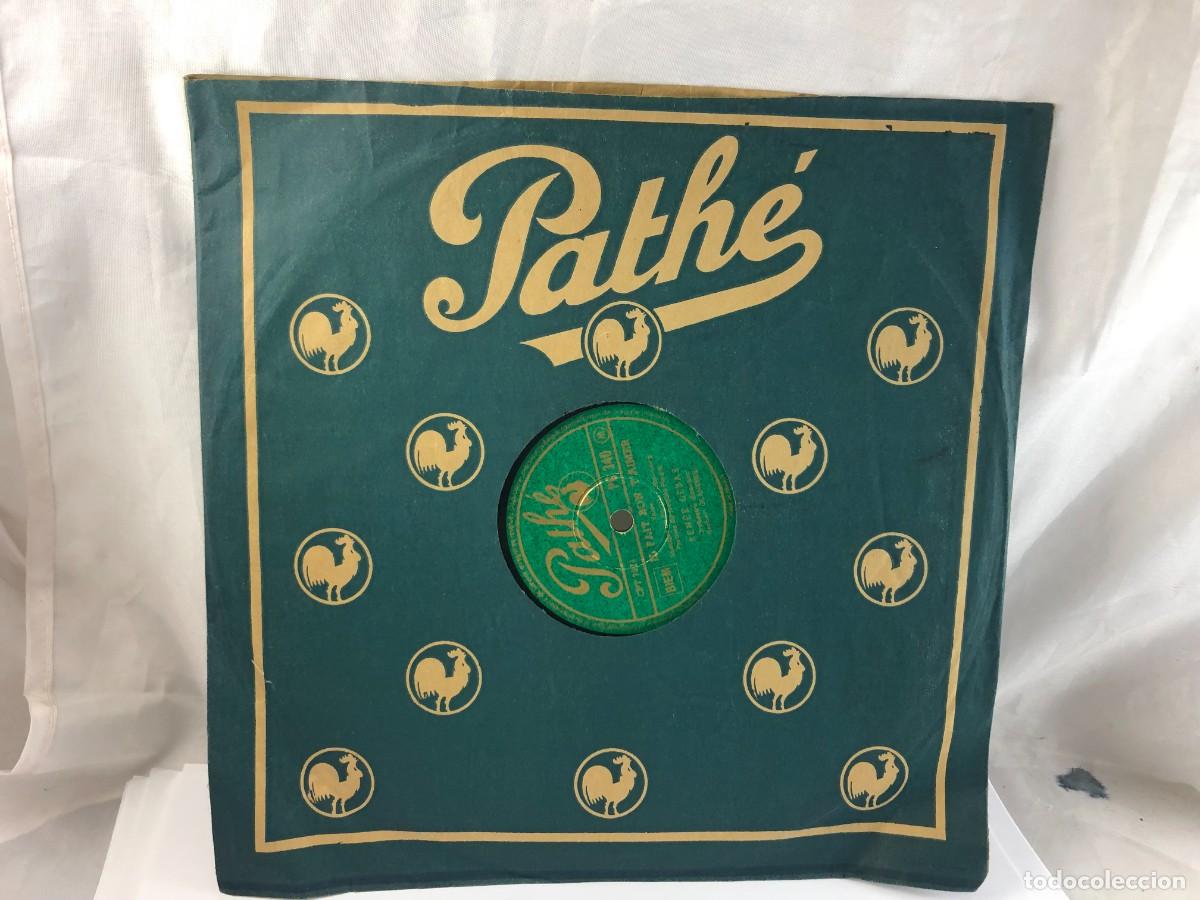 Discos de pizarra: Disco de pizarra 78 rpm Ren&eacute;e Lebas - Foto 2