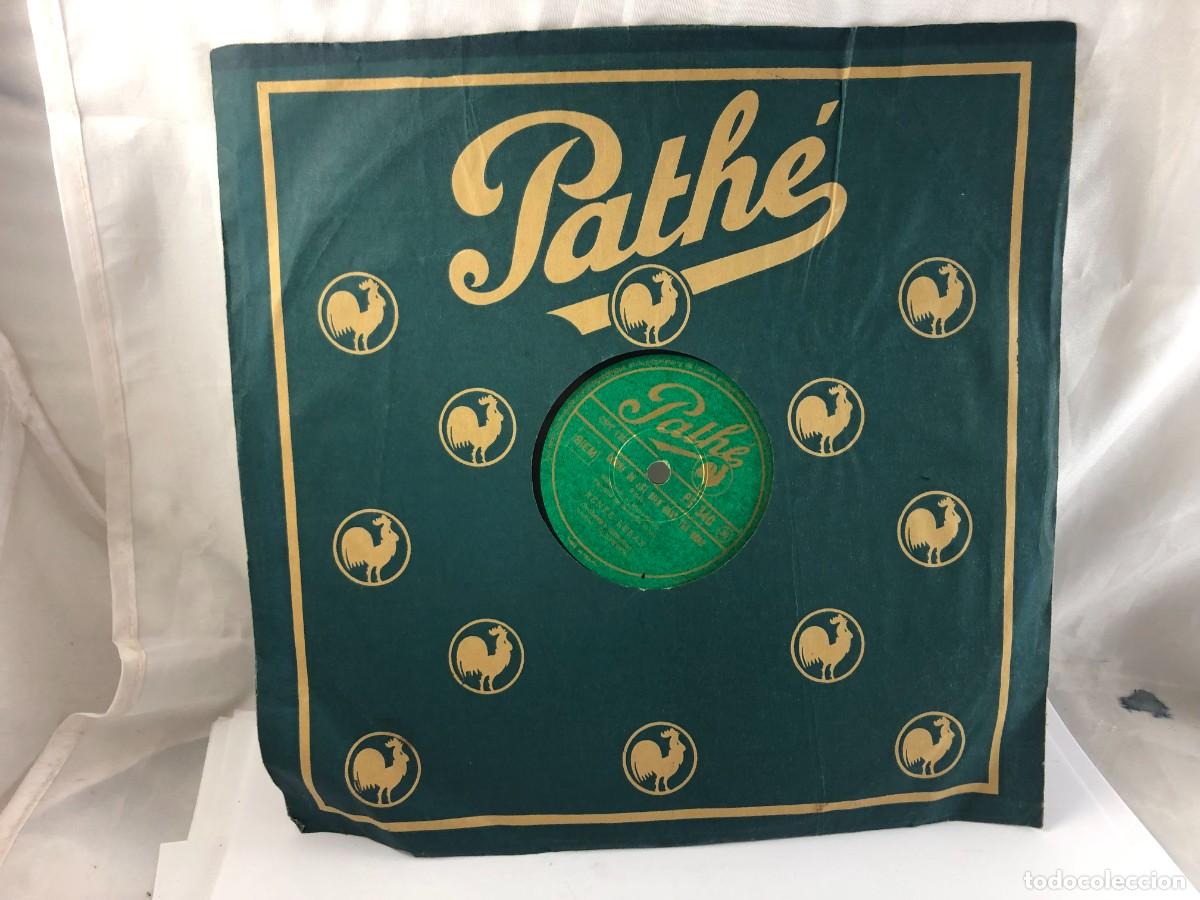 Discos de pizarra: Disco de pizarra 78 rpm Ren&eacute;e Lebas - Foto 4