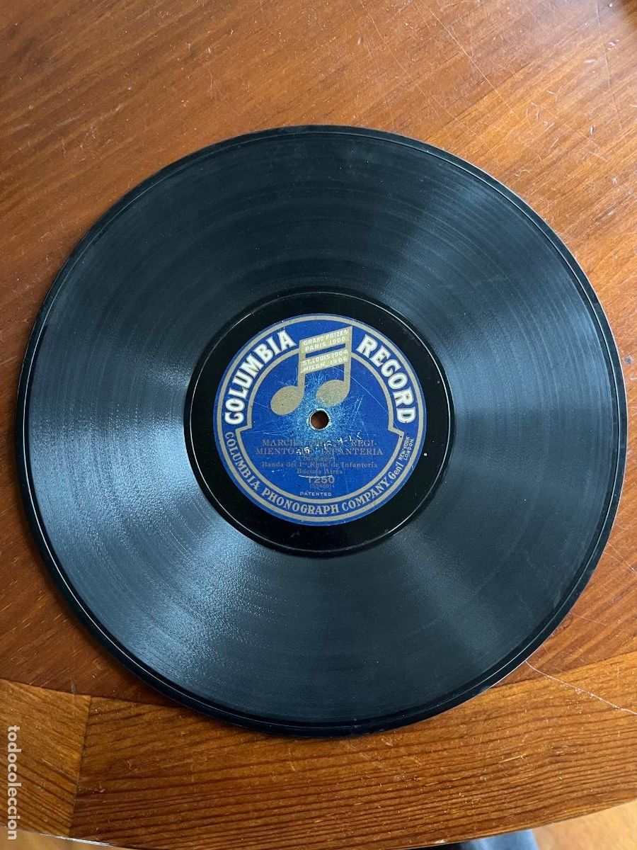 Discos de pizarra: 78rpm Marcha/Violeta - Foto 2