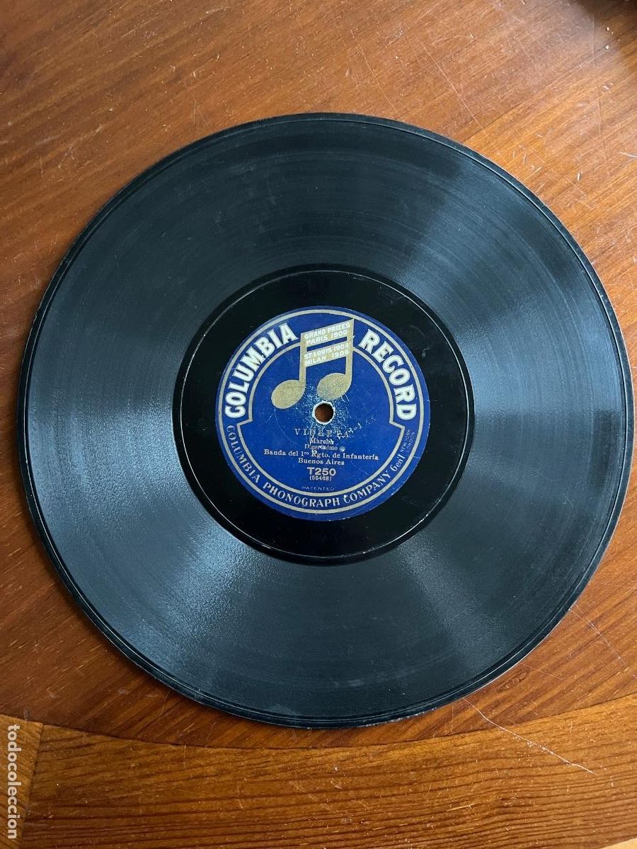 Discos de pizarra: 78rpm Marcha/Violeta - Foto 4
