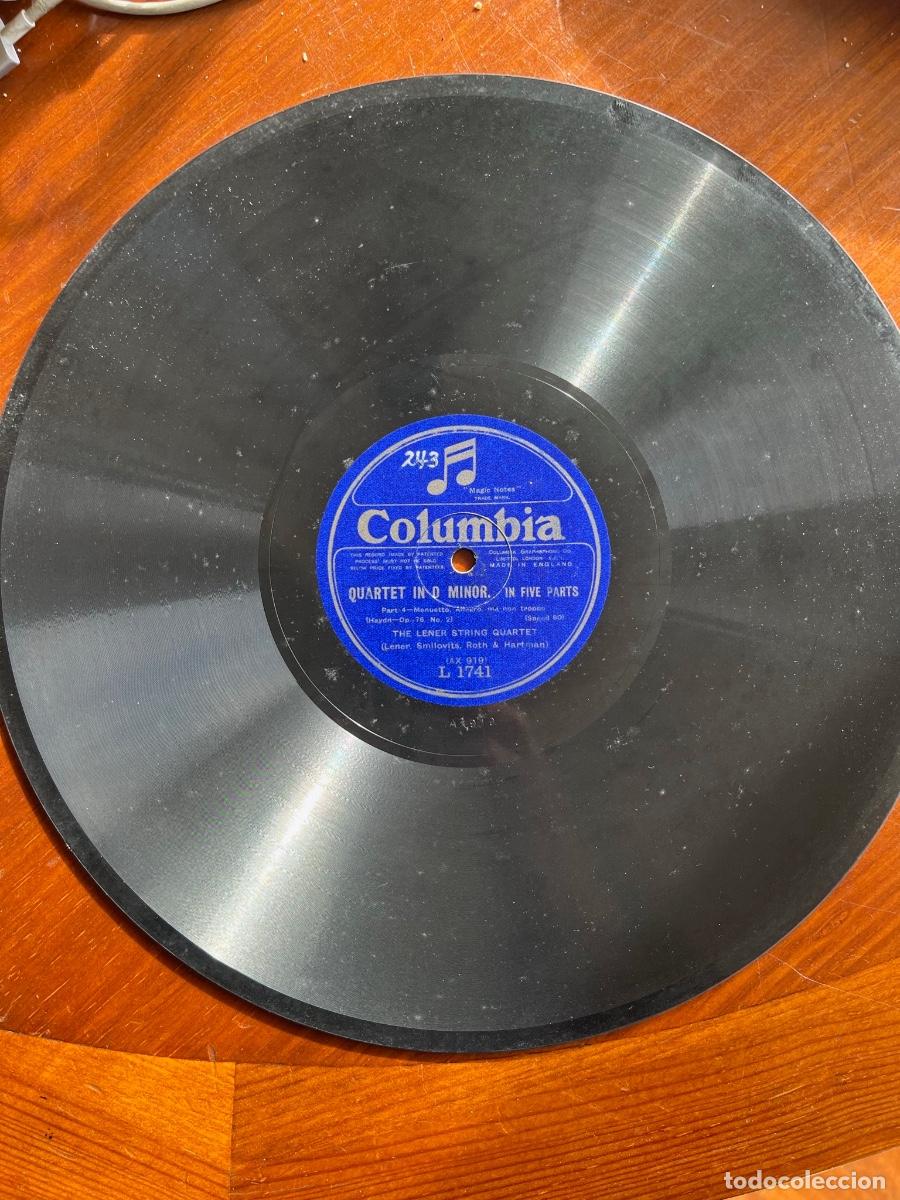Discos de pizarra: 78rpm Quartet In D Minor - Foto 2