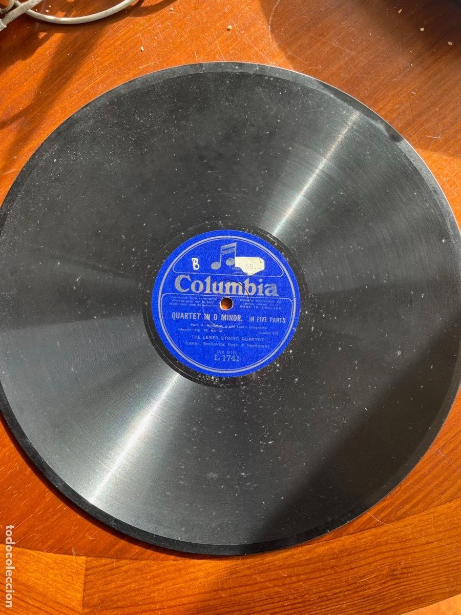 Discos de pizarra: 78rpm Quartet In D Minor - Foto 4