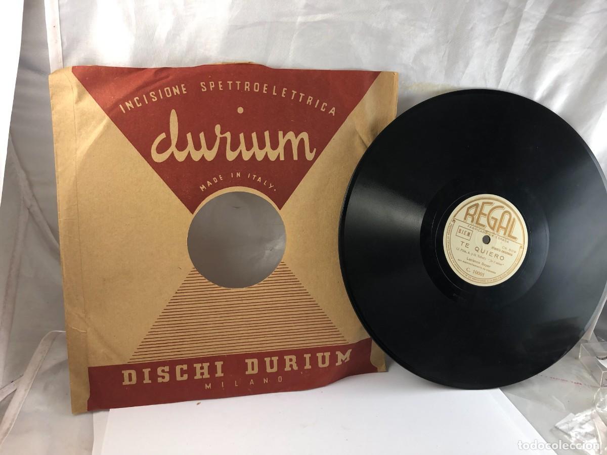 Discos de pizarra: Disco de pizarra 78 rpm LUCIENNE BOYER - Foto 1