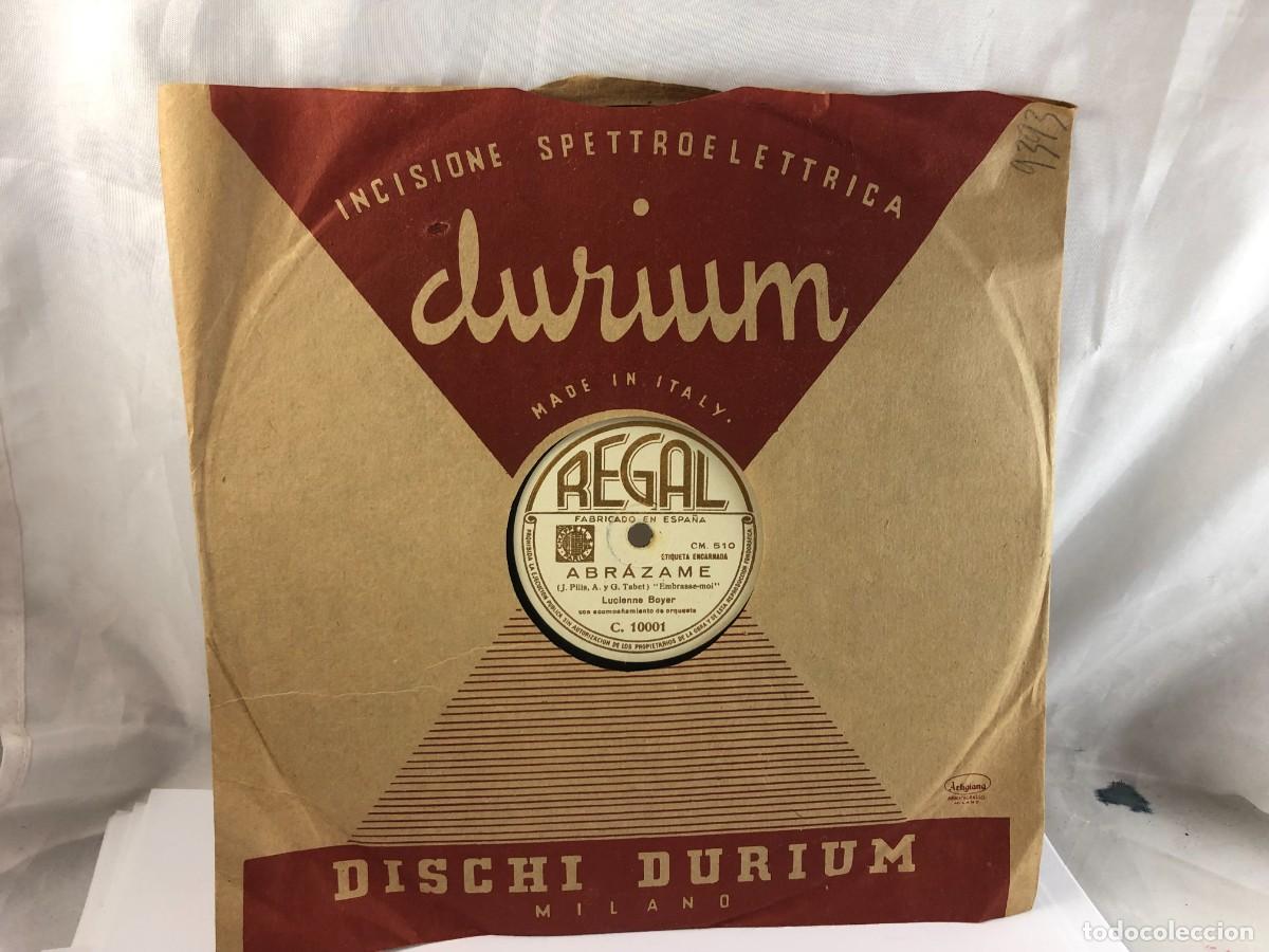 Discos de pizarra: Disco de pizarra 78 rpm LUCIENNE BOYER - Foto 2