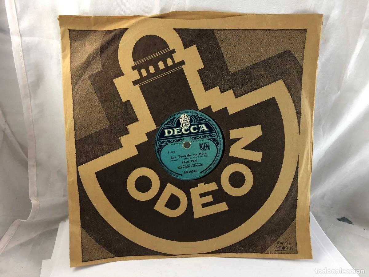 Discos de pizarra: Disco de pizarra 78 rpm RAYMOND LEGRAND - Foto 2
