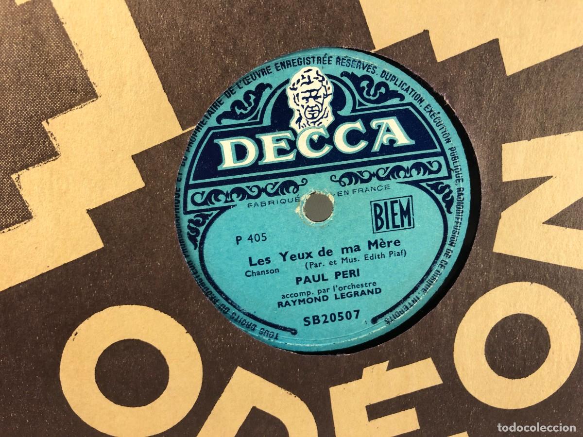Discos de pizarra: Disco de pizarra 78 rpm RAYMOND LEGRAND - Foto 3