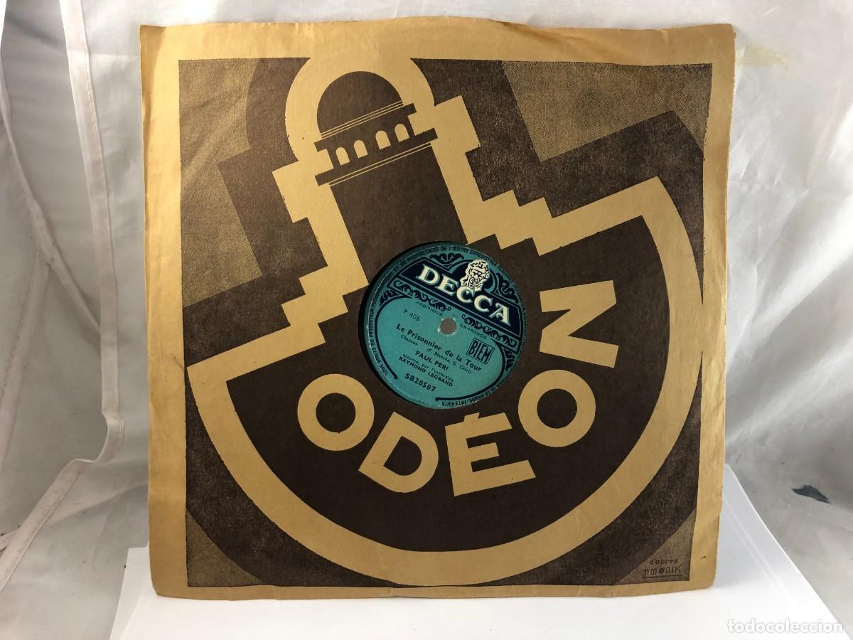 Discos de pizarra: Disco de pizarra 78 rpm RAYMOND LEGRAND - Foto 4