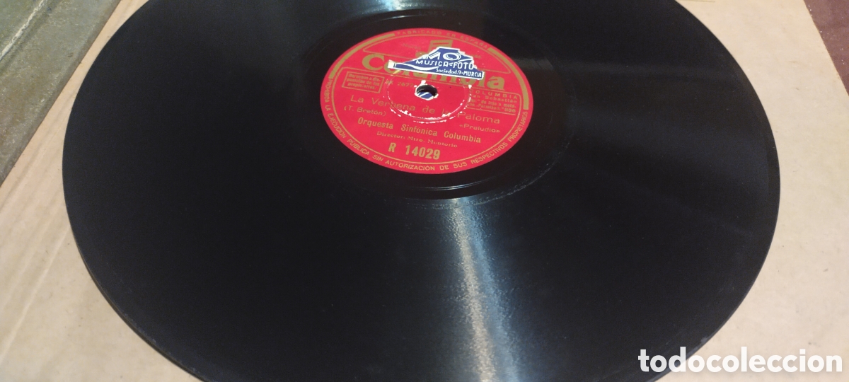 Discos de pizarra: La verbena de la Paloma zarzuela completa - Foto 5