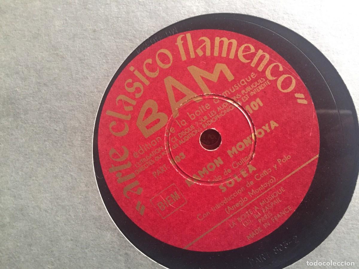 Discos de pizarra: RAM&Oacute;N MONTOYA LOTE 8 DISCOS - Foto 1